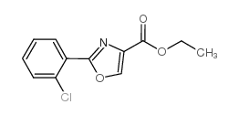 cas no 885274-70-4 is 2-(2-CHLORO-PHENYL)-OXAZOLE-4-CARBOXYLIC ACID ETHYL ESTER