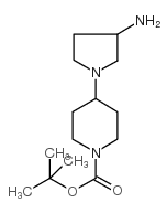 cas no 885274-89-5 is TERT-BUTYL 4-(3-AMINOPYRROLIDIN-1-YL)PIPERIDINE-1-CARBOXYLATE