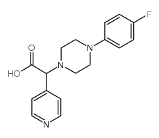 cas no 885276-71-1 is [4-(4-fluoro-phenyl)-piperazin-1-yl]-pyridin-4-yl-acetic acid