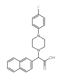 cas no 885276-78-8 is [4-(4-fluoro-phenyl)-piperazin-1-yl]-naphthalen-2-yl-acetic acid