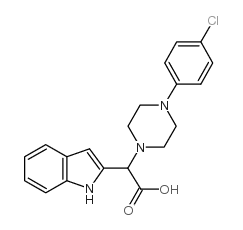 cas no 885277-02-1 is [4-(4-chloro-phenyl)-piperazin-1-yl]-(1h-indol-2-yl)-acetic acid