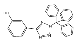 cas no 885278-25-1 is 3-(2-TRITYL-2H-TETRAZOL-5-YL)-PHENOL