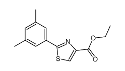 cas no 885278-63-7 is 2-(3,5-DIMETHYL-PHENYL)-THIAZOLE-4-CARBOXYLIC ACID ETHYL ESTER