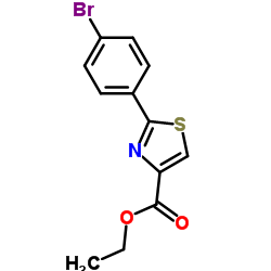 cas no 885278-75-1 is Ethyl 2-(4-bromophenyl)thiazole-4-carboxylate