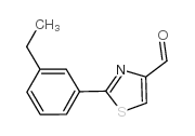 cas no 885279-08-3 is 2-(3-ETHYLPHENYL)THIAZOLE-4-CARBALDEHYDE