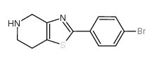 cas no 885279-57-2 is 2-(4-BROMO-PHENYL)-4,5,6,7-TETRAHYDRO-THIAZOLO[4,5-C]PYRIDINE