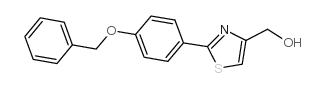 cas no 885279-89-0 is [2-(4-BENZYLOXY-PHENYL)-THIAZOL-4-YL]-METHANOL
