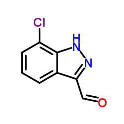 cas no 885519-02-8 is 7-Chloro-1H-indazole-3-carbaldehyde
