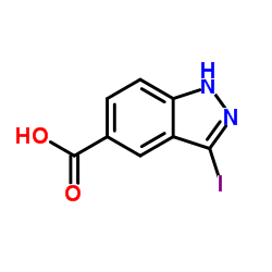 cas no 885521-46-0 is 3-Iodo-1H-indazole-5-carboxylic acid
