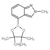 cas no 885698-95-3 is 2-methyl-4-(tetramethyl-1,3,2-dioxaborolan-2-yl)-2H-indazole