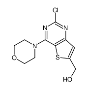 cas no 885698-97-5 is (2-CHLORO-4-MORPHOLINOTHIENO[3,2-D]PYRIMIDIN-6-YL)METHANOL