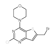 cas no 885698-98-6 is 4-(6-(BROMOMETHYL)-2-CHLOROTHIENO[3,2-D]PYRIMIDIN-4-YL)MORPHOLINE