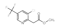 cas no 885949-63-3 is Methyl 2-(3-chloro-5-(trifluoromethyl)pyridin-2-yl)acetate