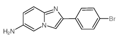 cas no 885950-52-7 is 2-(4-BROMOPHENYL)IMIDAZO[1,2-A]PYRIDIN-6-YLAMINE