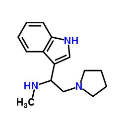 cas no 885951-05-3 is 1-(1H-INDOLE-3-YL)-2-PYRROLIDIN-1-YL-ETHYL]-METHYL-AMINE