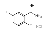 cas no 885957-28-8 is 2,5-DIFLUORO-BENZAMIDINE HYDROCHLORIDE