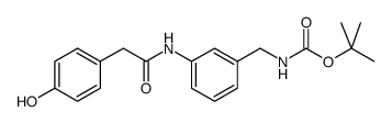 cas no 886362-47-6 is {3-[2-(4-HYDROXY-PHENYL)-ACETYLAMINO]-BENZYL}-CARBAMICACIDTERT-BUTYLESTER