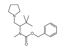 cas no 886363-08-2 is (2,2-DIMETHYL-1-PYRROLIDIN-1-YLMETHYLPROPYL)METHYLCARBAMICACIDBENZYLESTER