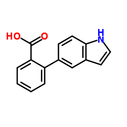cas no 886363-17-3 is 2-(1H-Indol-5-yl)benzoic acid