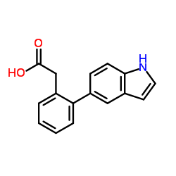 cas no 886363-19-5 is [2-(1H-Indol-5-yl)phenyl]acetic acid