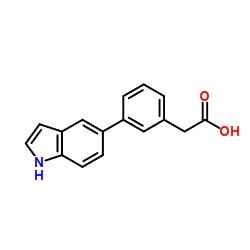 cas no 886363-20-8 is [3-(1H-Indol-5-yl)phenyl]acetic acid