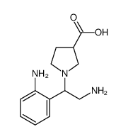 cas no 886363-85-5 is 1-[2-AMINO-1-(2-AMINO-PHENYL)-ETHYL]-PYRROLIDINE-3-CARBOXYLICACID