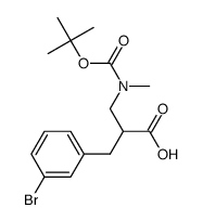 cas no 886364-79-0 is 2-N-BOC-3-(3-BROMO-PHENYL)-2-METHYLAMINOMETHYL-PROPIONIC ACID