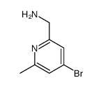 cas no 886372-55-0 is (4-bromo-6-methylpyridin-2-yl)methanamine