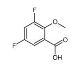 cas no 886498-75-5 is 3,5-Difluoro-2-methoxybenzoic acid