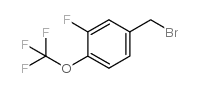 cas no 886499-04-3 is 3-FLUORO-4-(TRIFLUOROMETHOXY)BENZYL BROMIDE