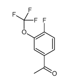 cas no 886501-44-6 is 4'-FLUORO-3'-(TRIFLUOROMETHOXY)ACETOPHENONE