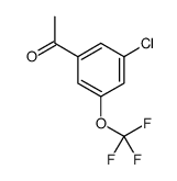 cas no 886503-42-0 is 1-[3-Chloro-5-(trifluoromethoxy)phenyl]ethanone