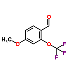 cas no 886503-52-2 is 4-Methoxy-2-(trifluoromethoxy)benzaldehyde