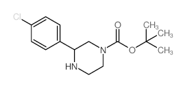 cas no 886767-49-3 is tert-Butyl 3-(4-chlorophenyl)piperazine-1-carboxylate