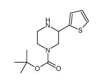 cas no 886771-38-6 is tert-Butyl 3-(thien-2-yl)piperazine-1-carboxylate, 1-(tert-Butoxycarbonyl)-3-(thien-2-yl)piperazine