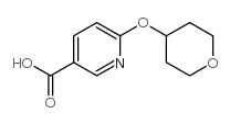 cas no 886851-55-4 is 6-(tetrahydropyran-4-yloxy)nicotinic acid