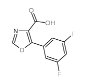 cas no 887267-63-2 is 5-(3,5-DIFLUOROLPHENYL)-1,3-OXAZOLE-4-CARBOXYLIC ACID