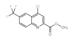 cas no 887267-67-6 is METHYL 4-CHLORO-6-TRIFLUOROMETHYL-QUINOLINE-2-CARBOXYLATE