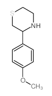 cas no 887344-27-6 is 3-(4-Methoxyphenyl)thiomorpholine