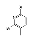 cas no 887571-15-5 is 2,6-dibromo-3-methylpyridine