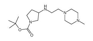 cas no 887579-14-8 is 1-BOC-3-[(4-METHYL-PIPERAZIN-1-YLETHYL)-AMINO]-PYRROLIDINE