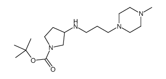 cas no 887579-20-6 is 1-BOC-3-[(4-METHYL-PIPERAZIN-1-YLPROPYL)-AMINO]-PYRROLIDINE