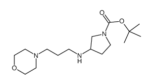 cas no 887579-34-2 is 1-BOC-3-(3-MORPHOLIN-4-YL-PROPYLAMINO)-PYRROLIDINE