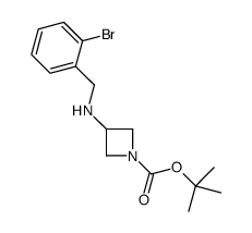 cas no 887579-59-1 is 3-(2-BROMO-BENZYLAMINO)-AZETIDINE-1-CARBOXYLIC ACID TERT-BUTYL ESTER