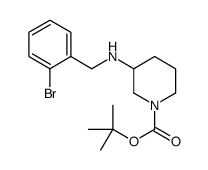 cas no 887584-29-4 is 1-BOC-3-(2-BROMO-BENZYLAMINO)-PIPERIDINE