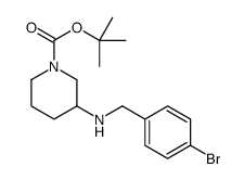 cas no 887584-43-2 is 1-BOC-3-(4-BROMO-BENZYLAMINO)-PIPERIDINE