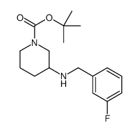 cas no 887584-89-6 is 1-BOC-3-(3-FLUORO-BENZYLAMINO)-PIPERIDINE