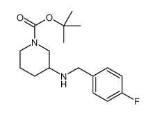 cas no 887584-96-5 is 1-BOC-3-(4-FLUORO-BENZYLAMINO)-PIPERIDINE