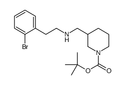 cas no 887587-26-0 is 1-BOC-3-([2-(2-BROMO-PHENYL)-ETHYLAMINO]-METHYL)-PIPERIDINE