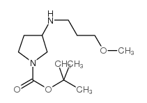 cas no 887587-38-4 is 3-(3-METHOXYPROPYLAMINO)PYRROLIDINE-1-CARBOXYLIC ACID TERT-BUTYL ESTER